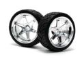 Подробнее... Колеса в сборе 1/10 - X PATTERN D (TE37 0MM OFFSET/ CHROME) 2шт