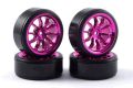 Подробнее... Колеса дрифт 1/10 - (10Spoke) 4шт - Purple