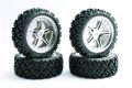 Подробнее... Колеса ралли 1/10 (диски chrome 5-spoke) 4шт