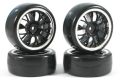 Подробнее... Колеса дрифт 1/10 - Fastrax Y-Spoke (V2 Tyre) 4шт - Chrome