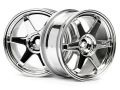 Подробнее... Диски 1/10 - TE37 26MM CHROME (0MM OFFSET) 2шт